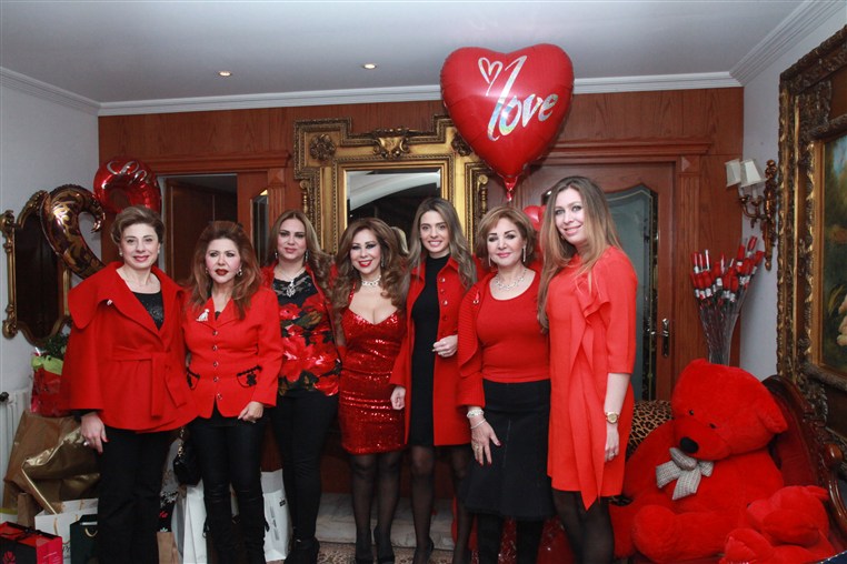 Mrs. Seyde Ayoub Valentine Lunch